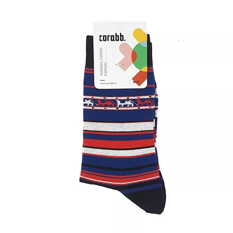 Dəvə karvanı naxışı dizaynında 80% toxunma corabı özün üçün və ya hədiyyə kimi onlayn sifariş et və ya mağazadan al. Bakı daxilində 24 saata çatdırılma.