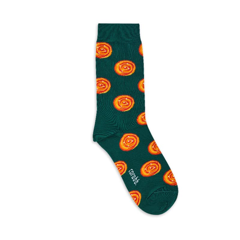 Order online or buy from the store 80% cotton socks designed on the Azerbaijan holiday Novruz sweet, Goghal as a gift. Delivery within Baku in 24 hours.